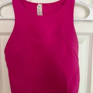 Lululemon Athletica Vibrant Pink Tank Top